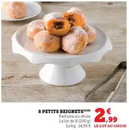 Hyper U 8 petits beignets offre