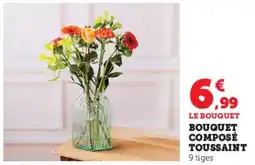 Hyper U Bouquet composé toussaint offre