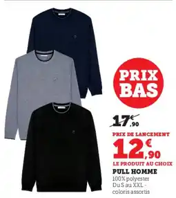 Hyper U Pull homme offre