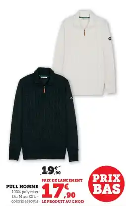 Hyper U Pull homme offre