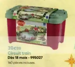King Jouet Circuit train dès 18 mois offre