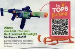 King Jouet Nerf - loadout cyberlight dès 8 ans-996022 offre