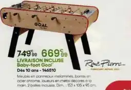King Jouet Dim - liivraison incluse baby-foot goal offre