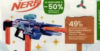 King Jouet Nerf - flavour galactic dark blue offre