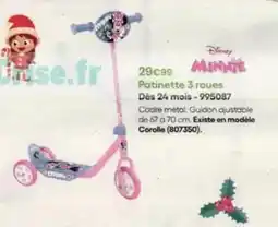 King Jouet Disney - patinette 3 roues dès 24 mois offre
