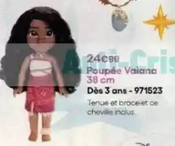 King Jouet Poupee vaiana 38 cm offre