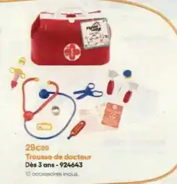 King Jouet Playmobil - trousse de docteur offre