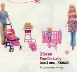 King Jouet Famille lolly dès 3 ans- 738823 offre