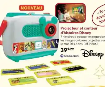 La Grande Récré Clementoni - projecteur et conteur d'histoires disney offre