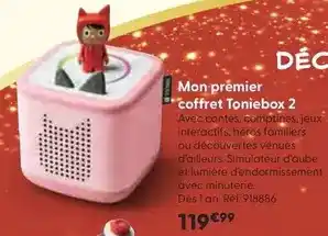 La Grande Récré Mon premier coffret toniebox 2 offre