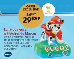 La Grande Récré Vtech - lumi-conteuse à histoires de marcus offre