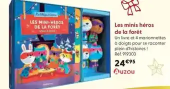 La Grande Récré Auzou - les minis héros de la forêt offre