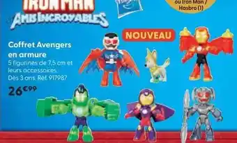 La Grande Récré Hasbro - coffret avengers en armure offre