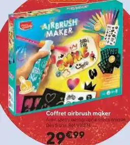 La Grande Récré Maped - coffret airbrush maker offre