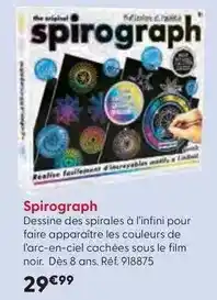 La Grande Récré Wtt - spirograph offre
