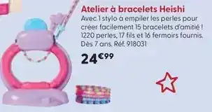 La Grande Récré Spin master - atelier à bracelets heishi offre