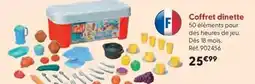 La Grande Récré Com'les vrais - coffret dînette offre