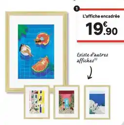 Leroy Merlin L'affiche encadrée offre