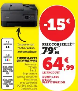 Hyper U Imprimante multifonction offre
