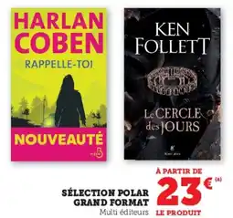 Hyper U Sélection polar grand format offre