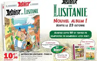Hyper U Astérix en lusitanie tome 41 offre
