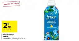Carrefour Adoucissant lenor offre