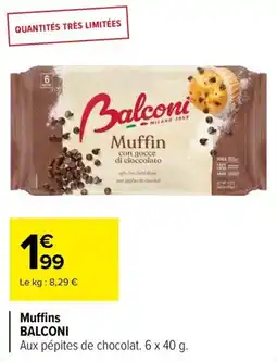 Carrefour Muffins balconi offre