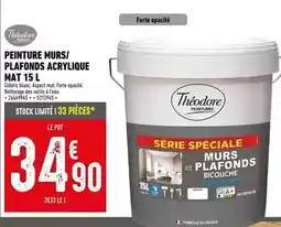 Batkor Peinture murs/ plafonds acrylique offre