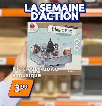 Kit créatif boite à musique