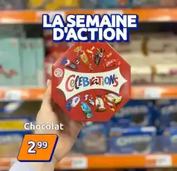 Action Celebrations - chocolat offre