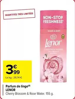 Carrefour Lenor - parfum de linge offre