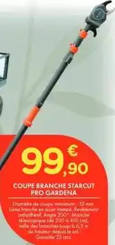 Point Vert Gardena - coupe branche starcut pro offre