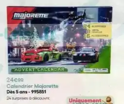 King Jouet Majorette - calendrier dès 5 ans-995851 offre