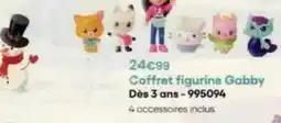 King Jouet Coffret figurine gabby dès 3 ans-995094 offre