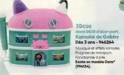King Jouet Karaoké de gabby dés 3 ans-946264 offre