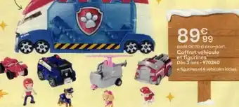 King Jouet Coffret véhicule et figurines offre