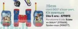 King Jouet Stitch - kit aventure dés 5 ans-879893 offre