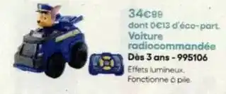 King Jouet Voiture radiocommandée offre