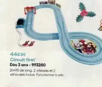 King Jouet Circuit first offre
