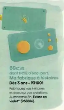 King Jouet 931001 offre