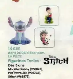 King Jouet Stitch - figurines tonies dès 3 ans offre