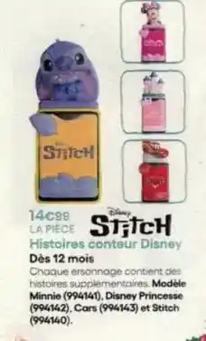 King Jouet Disney - la pièce histoires conteur des 12 mois offre
