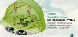 King Jouet Dim - tapis d'activités des la naissance offre