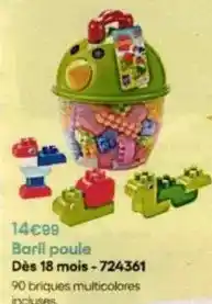 King Jouet Baril poule offre