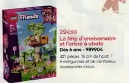 King Jouet Lego - la fête d'anniversaire et l'arbre à chats dés 6 ans 989904 offre