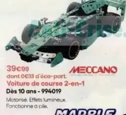 King Jouet Meccano - voiture de course 2-en-1 dès 10 ans-994019 offre