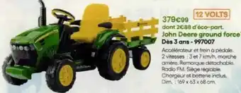 King Jouet Dim - john deere ground force dés 3 ans-99707 offre