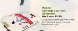 King Jouet Playmobil - air hockey des 3 ans-202611 offre