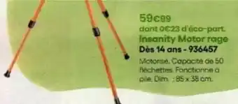 King Jouet Insanity motor rage offre
