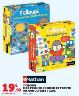 Super U T'choupi mon premier cherche et trouve ou mon coffret 7 jeux offre